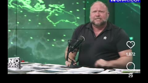 Alex Jones is mad