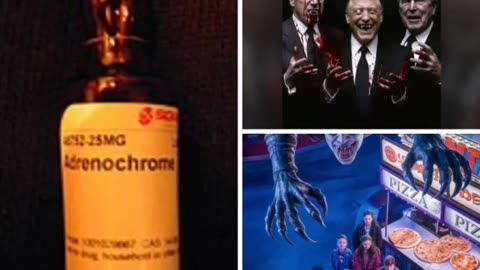 L'ADRENOCROMO NON È UNA FANTASIA NÉ UNA LEGGENDA METROPOLITANA: È UNA REALTÀ SCIENTIFICAMENTE PROVATA CHE SI SI RICAVA DALL'OSSIDAZIONE DELL'ORMONE DELL'ADRENALINA (le fonti in descrizione)