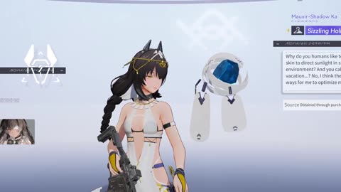 Snowbreak Mauxir Shadow Ka Sizzling Holiday