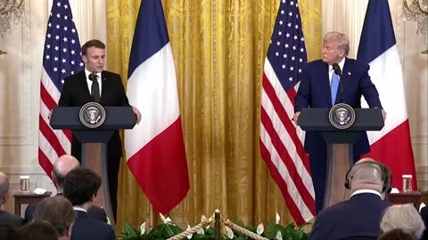 IN FULL: Trump, Macron Take Multiple Questions From The Press During Oval Office Meeting