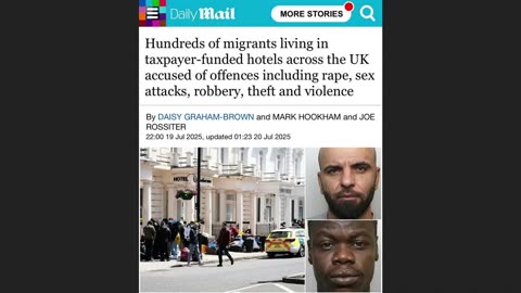 War on Britains - Taxpayer Funded Hotels are UK Invasion Camps of Criminals?