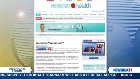 Newsmaxx 2015 Vaccines Autism and Statin Scam With David Brownstein