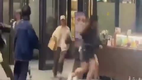 Taipei: Active Smokebomb Stabber Drill Down In Central Station