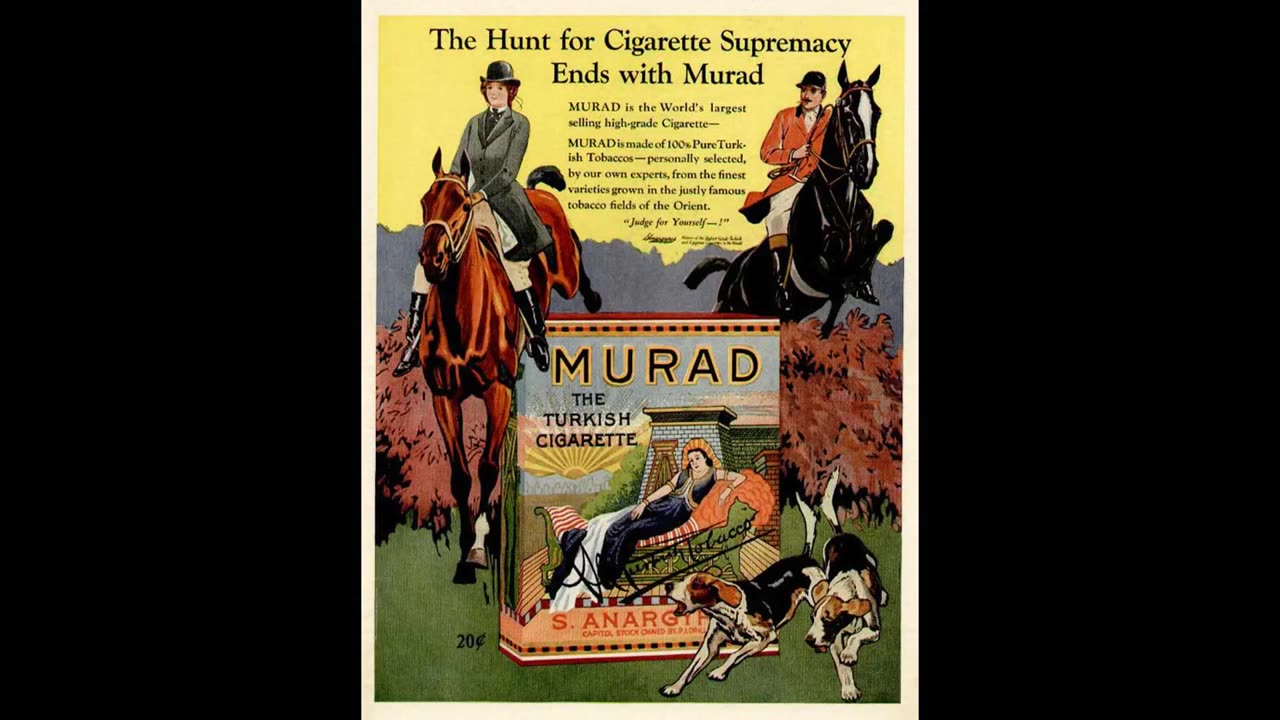 The Art of Cigarette Advertising in the early 1900's. #2