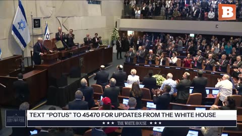 EARLIER: President Trump Addresses Israeli Knesset...