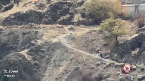 Officers chase down suspected arsonist on Kelowna's Knox Mountain