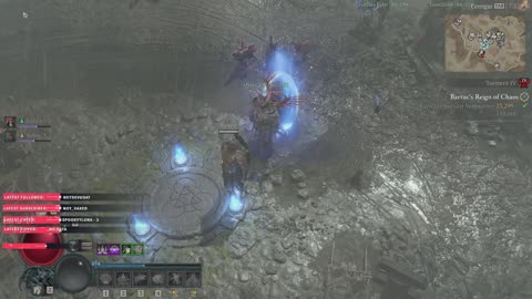 diablo 4 season 10 , playing druid raven storm build lvl 273