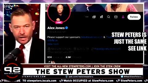 THEY ARE TURNING ON EACHOTHER - FOR YOU! ALEX JONES / STEW PETERS