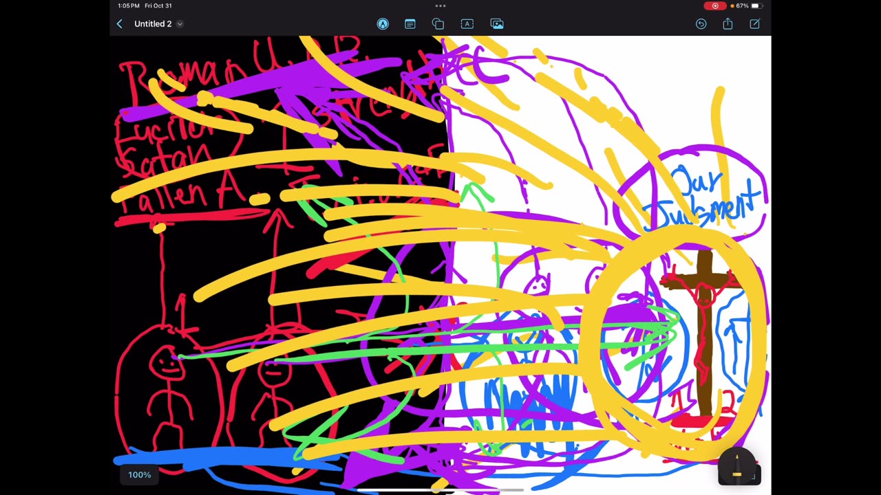 In the spiritual realm