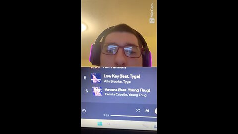 Sterlingsterlingtons talking about his Fifth Harmony Spotify channel called Harmony tunes