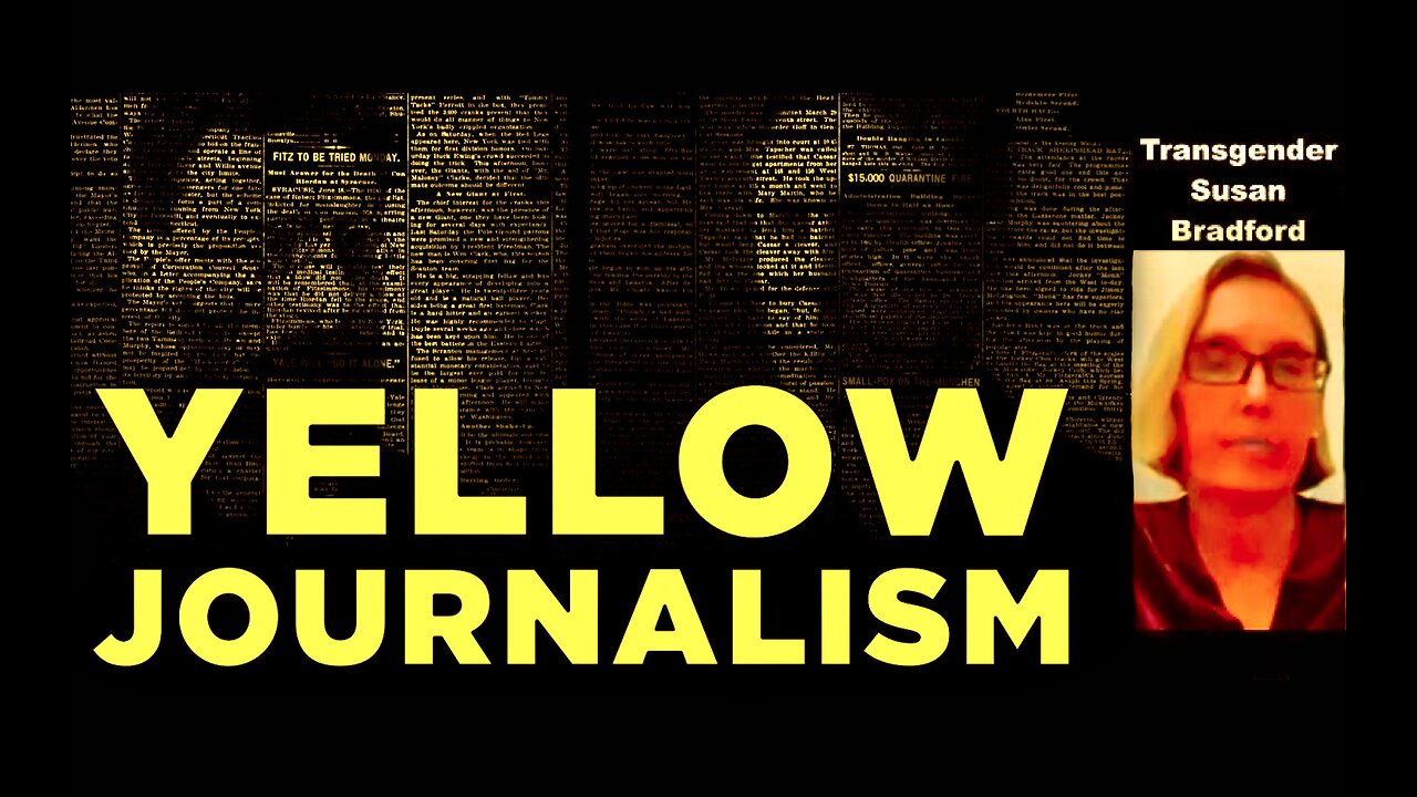 Tranny Susan Bradford SGT Report Dustin Nemos Jim Fetzer Russ Winter Lies Define Yellow Journalism