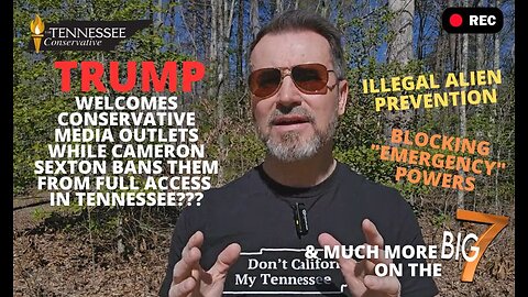 Trump Welcomes Conservative Media Outlets while Sexton Bans Them from Full Access in Tennessee???