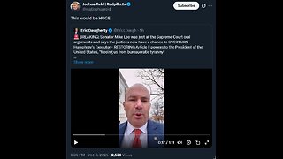 RESTORING Article II powers to the President of the United States, "freeing us from..