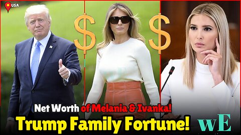 From Fashion to Fortune: Melania & Ivanka Trump’s $50M & $800M Net Worth Explained! - WorldEye