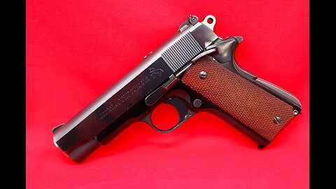 Armand Swenson -- Early 1970's -- Classic Custom Carry Colt Commander -- 45 ACP