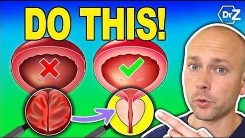 Shrink YOUR Enlarged Prostate - Fix Urine Flow
