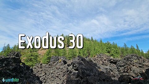 Exodus 30, Bible Reading in Nature, BSB