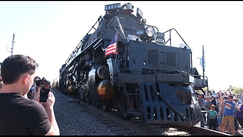 Union Pacific #4014 "Big Boy" Steam Locomotive; Claremore, Oklahoma