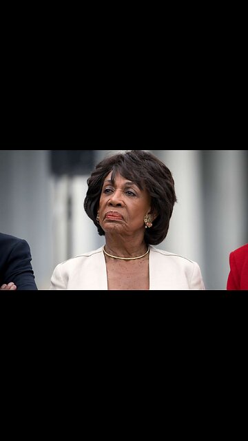 Maxine Watters can hardly walk, let alone speak coherently.