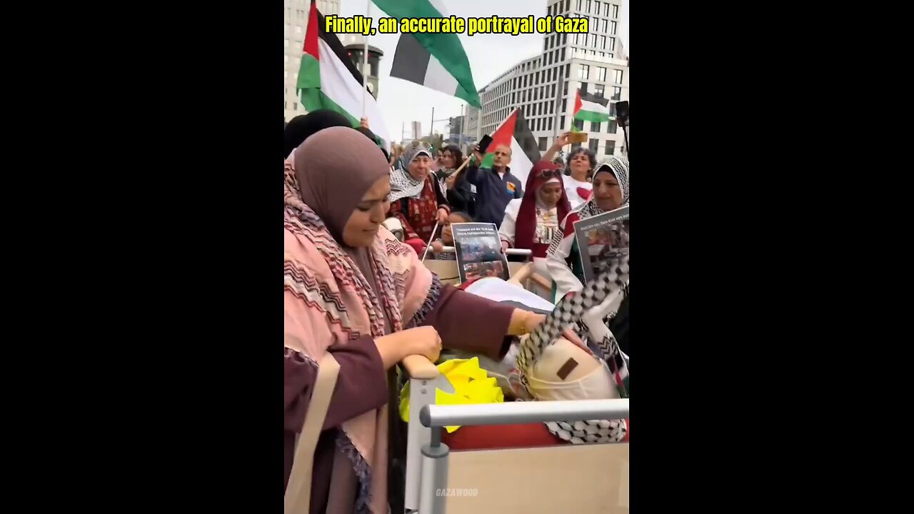 Sometimes Satire writes itself: Fake bodies... Fat "starving" Gazans... And Morons that believe lies