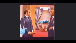 Oh look! It is one of Satan's bitches flashing Illuminati satanic signs on live TV