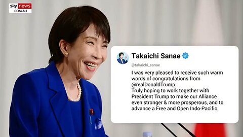 💥Japan’s 1st female Prime Minister brutally vows to end all Islamic & illegal immigration ~ Sky News Australia 10.21.25