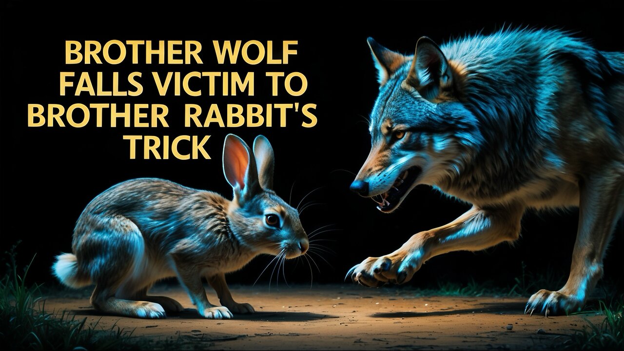 Brother Wolf Falls Victim: Twilight Tales of Louisiana | Brother Rabbit & Mammy-Bammy Big-Money