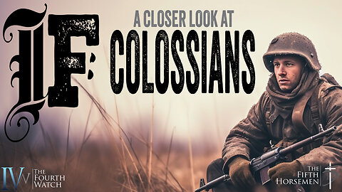 IF you continue in faith: A closer look at Colossians and the war against religion #jesus