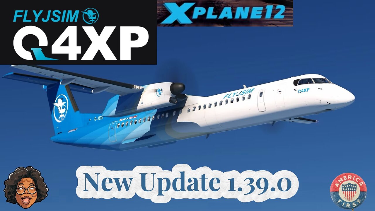 AX3's Dash 8 Q-400 Full Flight CYLW-KSEA X-Plane 12🔸RawPhil DSP for inflight entertainment