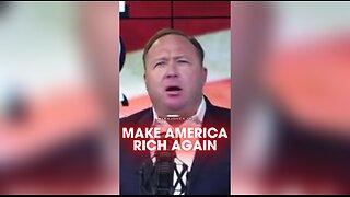 Alex Jones: Trump Wants To Make America Rich Again - 9/25/17