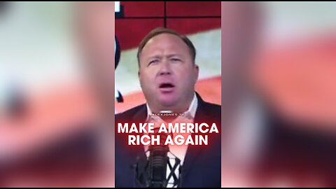 Alex Jones: Trump Wants To Make America Rich Again - 9/25/17