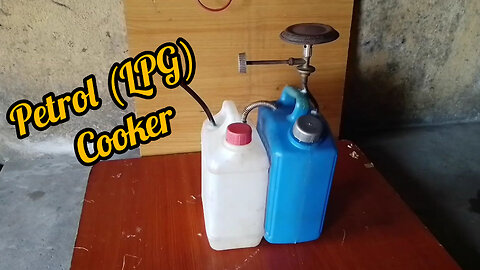 How to use petrol to cook! - Diy Petrol Cooker