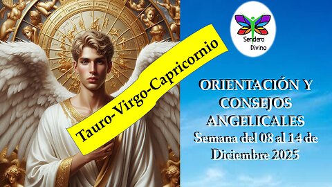 😊 ORIENTACIÓN Y CONSEJOS ANGELICALES 😊 Semana del 08 al 14 de Diciembre 2025