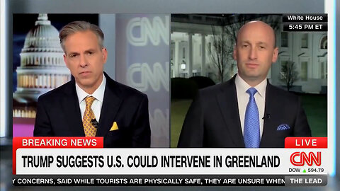 Stephen Miller Doubles Down: Greenland 'Should Be Part Of The United States' - No Military Needed