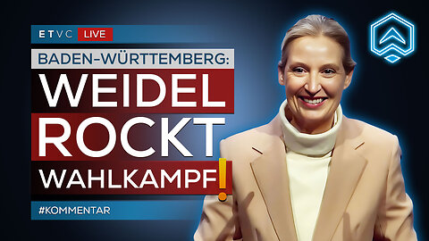 🟥 ALICE WEIDEL eröffnet WAHLKAMPF in BADEN-WÜRTTEMBERG! | #KOMMENTAR