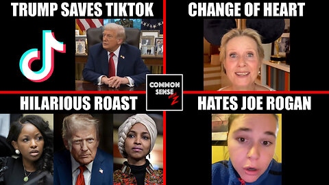 Trump Saves TikTok; Nixon Resubs Disney+; Trump Roasts Crockett; Walz's Daughter Dumps Rogan Fans