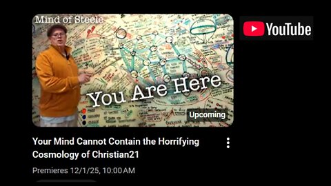 MIND OF STEELE - CH21 DEC 1, 2025 6PM UK TIME ADVERT