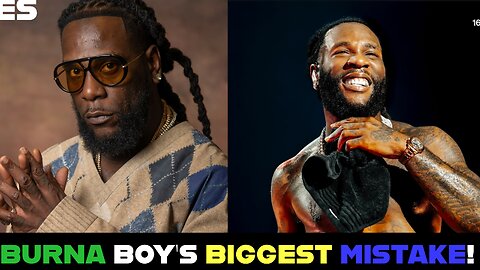 Burna Boy's Biggest Mistake - Kicking Fans, Shaming the Grieving & Only Want Rich Fans.