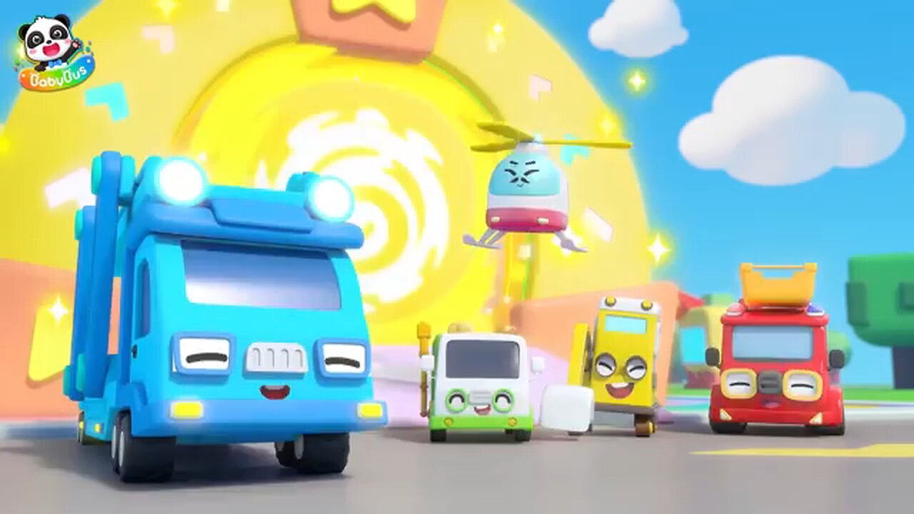 Construction Truck Song Excavator Crane truck | Nursery Rhymes &Kids Songs |BabyBus