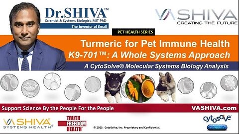 Dr.SHIVA™: Turmeric for Pet Joint Health K9-701 (02/24)