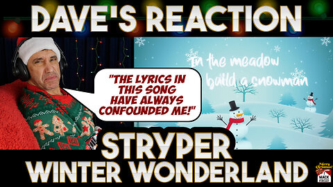Dave's Reaction: Stryper — Winter Wonderland