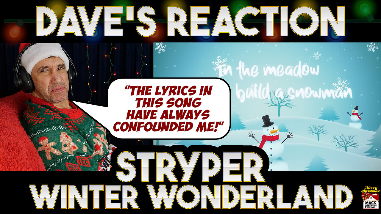 Dave's Reaction: Stryper — Winter Wonderland
