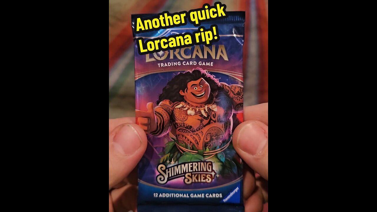 Lorcana Shimmering Skies booster pack