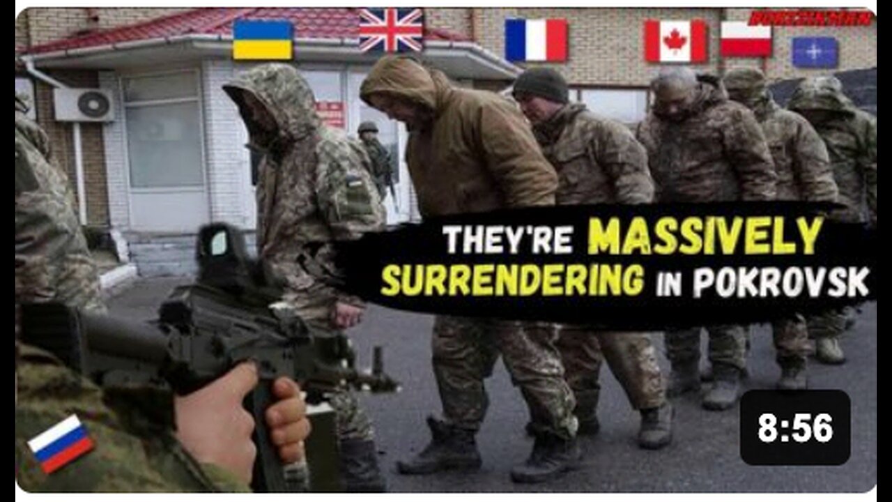 UKRAINEs Crushing Defeat in POKROVSK: Ukrainian Soldiers and Mercenaries began Surrendering in MASS