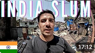 INSIDE THE BIGGEST SLUM IN INDIA (Dharavi) MUMBAI I RIDE WITH GABI I 2023
