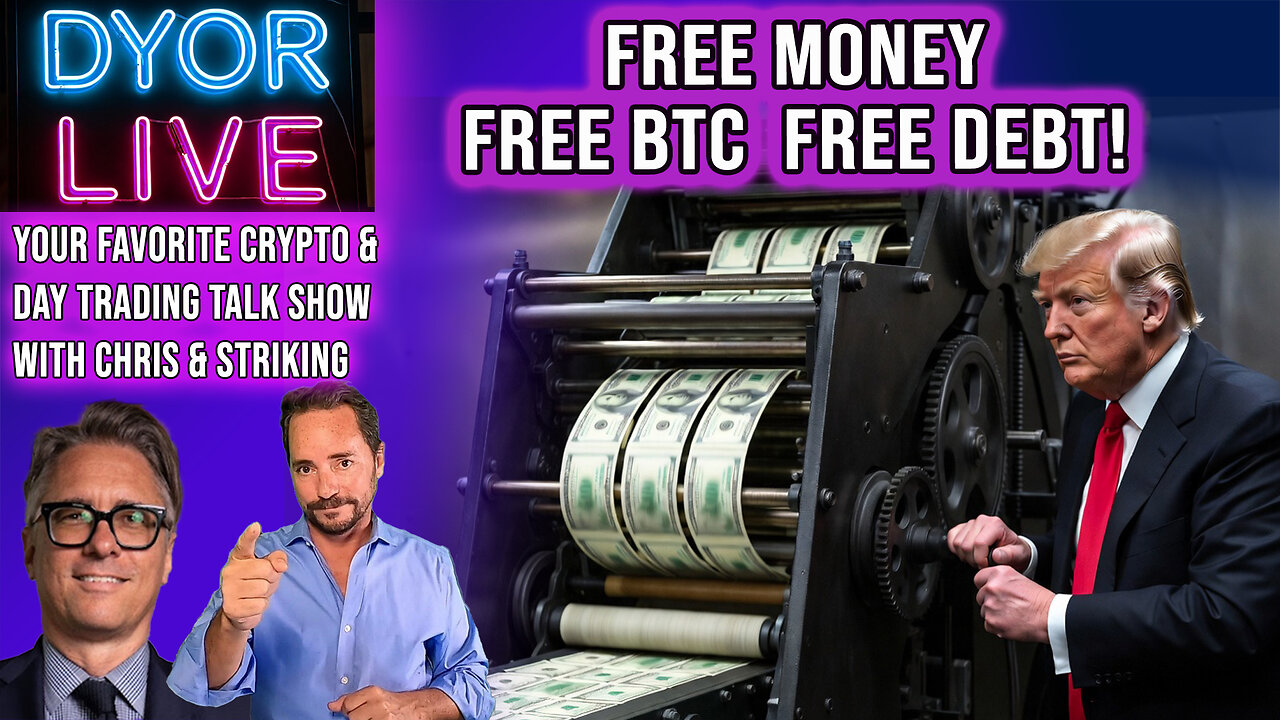 Tariff Rebate Money Printing and Free BITCOIN
