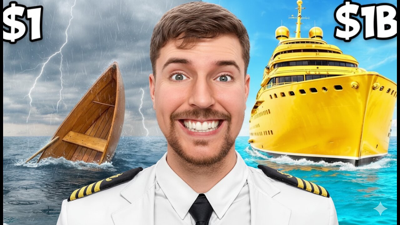 $1 vs $1,000,000,000 Yacht!