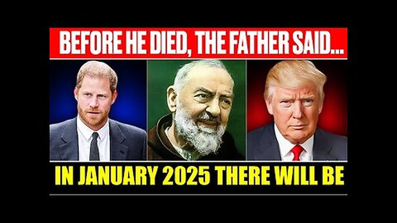 Padre Pio’s Final 3 PREDICTIONS Shock All CHRISTIANS! - URGENT MESSAGE