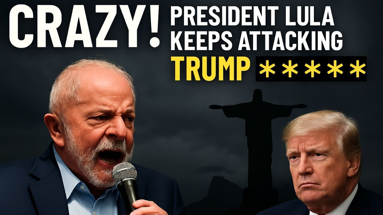 Crazy! President LULA keeps Attacking TRUMP