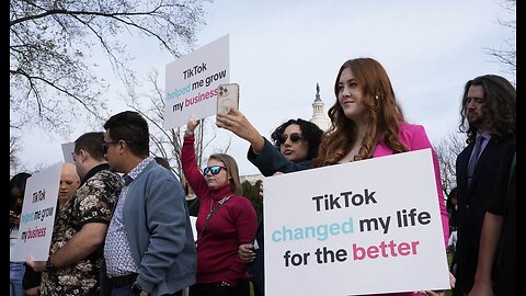 TikTok Comes Back From the Dark After Trump Vows Executive Order